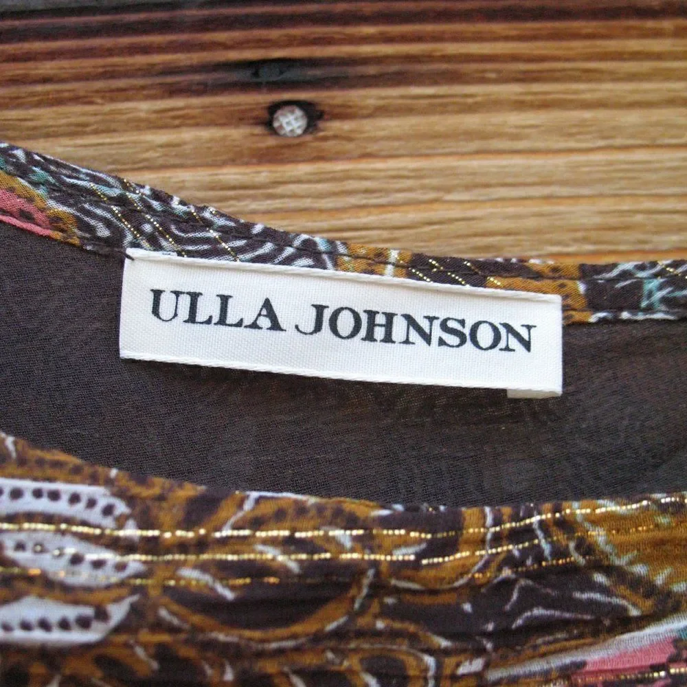Ulla Johnson Uma Silk Print Dress - Picture 9 of 11